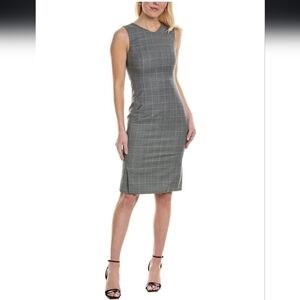 NWT Hugo Boss Dayami Wool Midi Dress Sz4